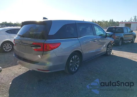 2022 Honda Odyssey Ex-L из США, поврежденный, VIN 5FNRL6H74NB065915